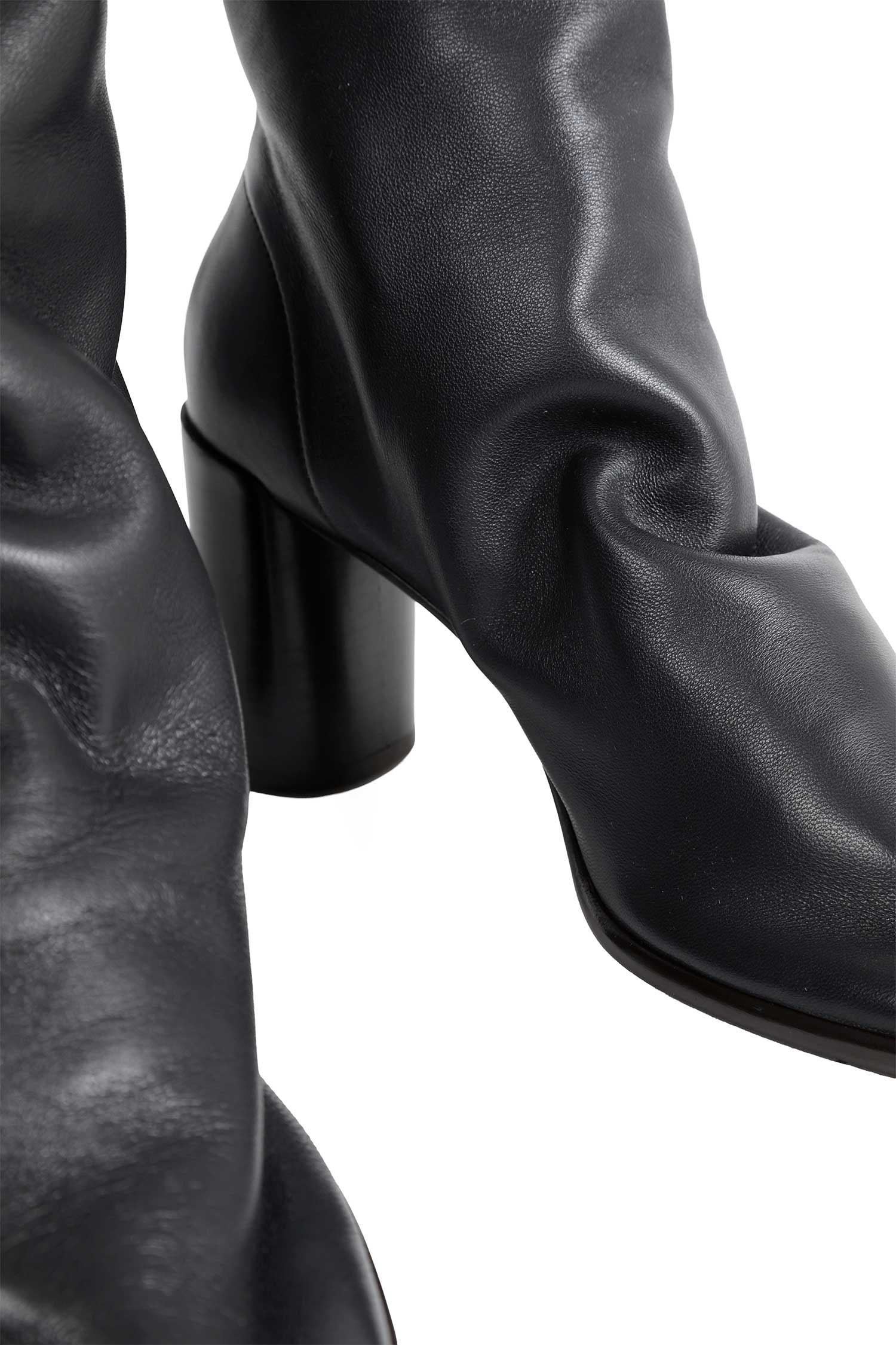 LEMAIRE Glove Leather Ankle Boots woman