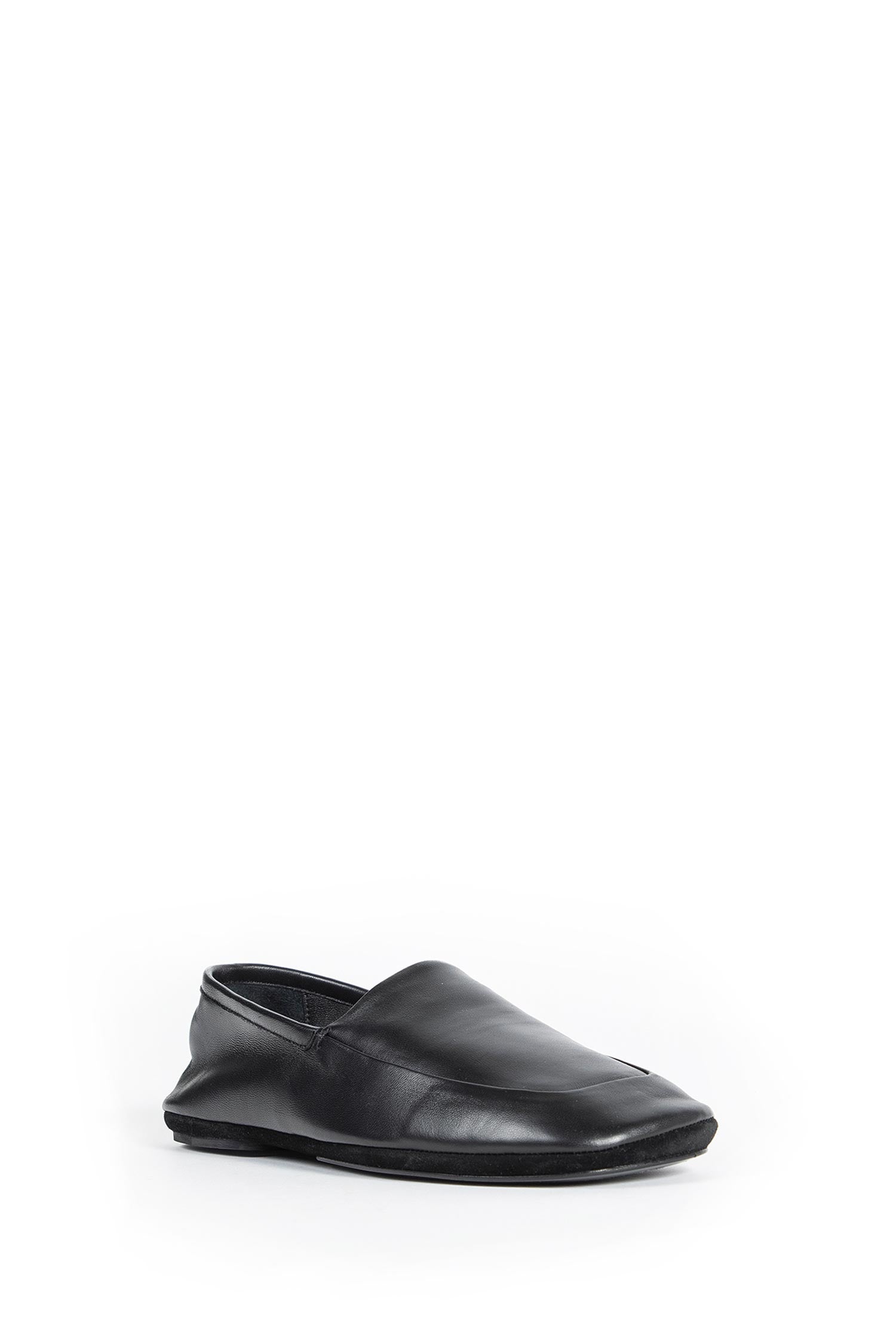 LEMAIRE MAN BLACK LOAFERS & FLATS