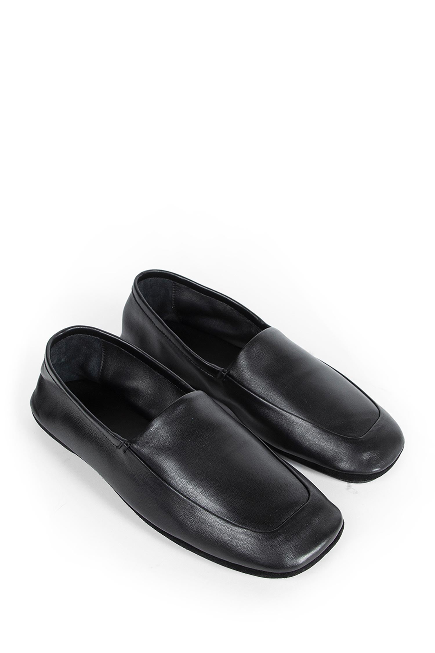 LEMAIRE MAN BLACK LOAFERS & FLATS