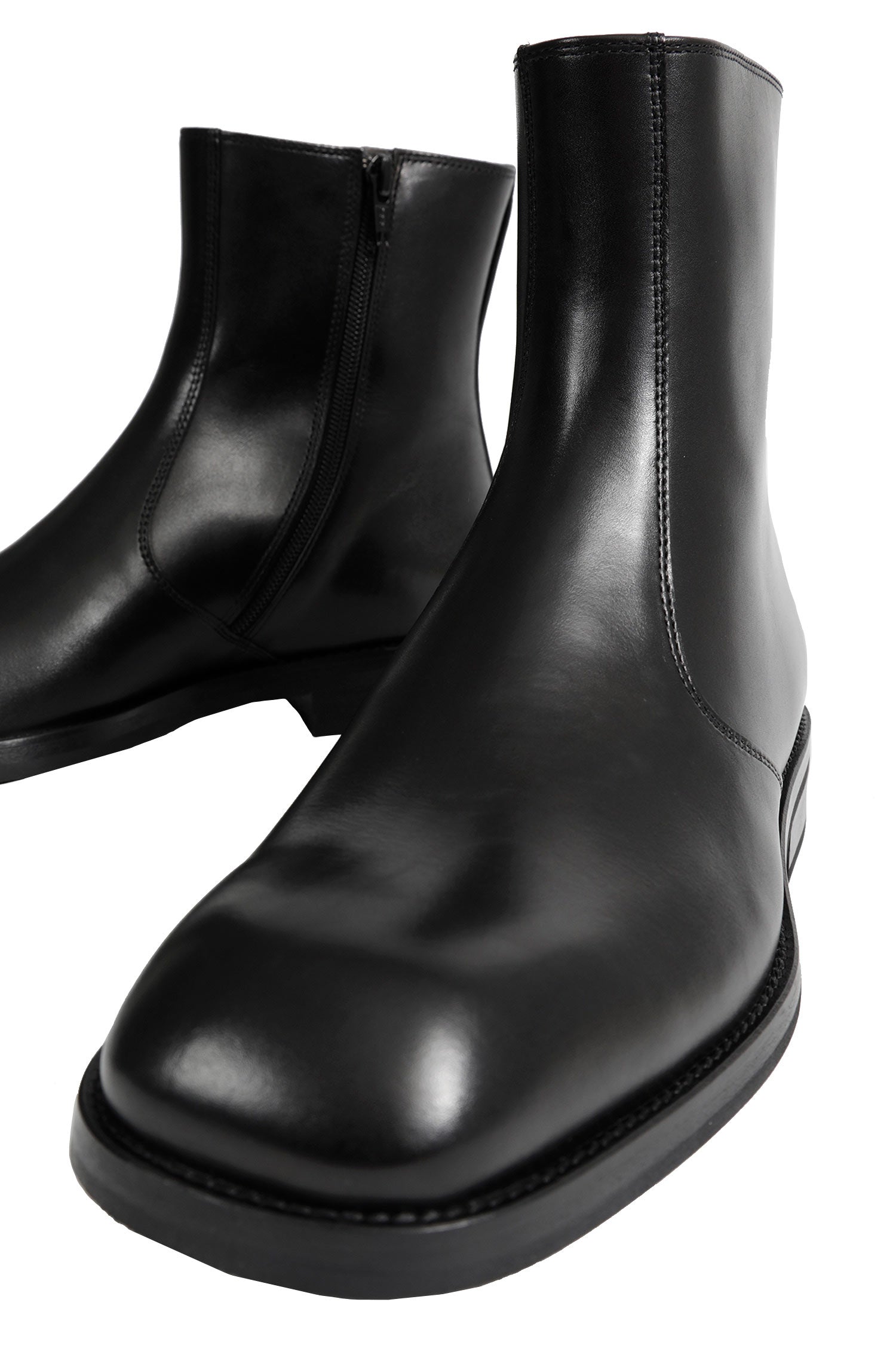 Zipped Boots