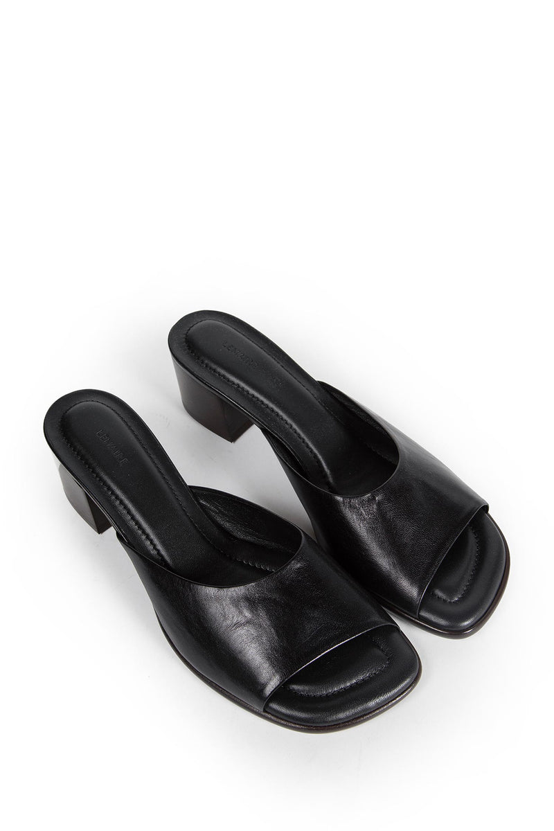 Square Heeled Mules 55