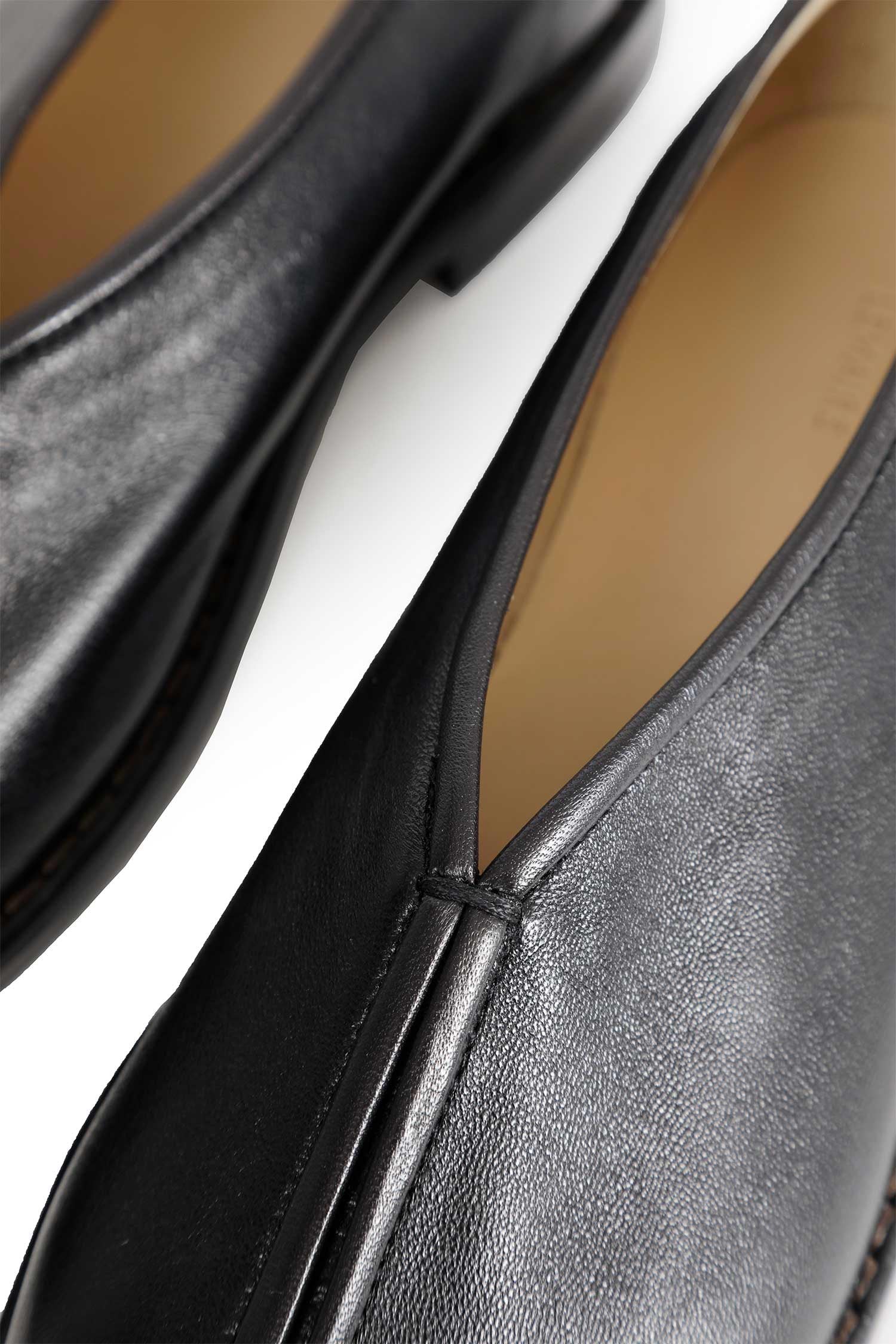 LEMAIRE Flat Piped Slippers woman