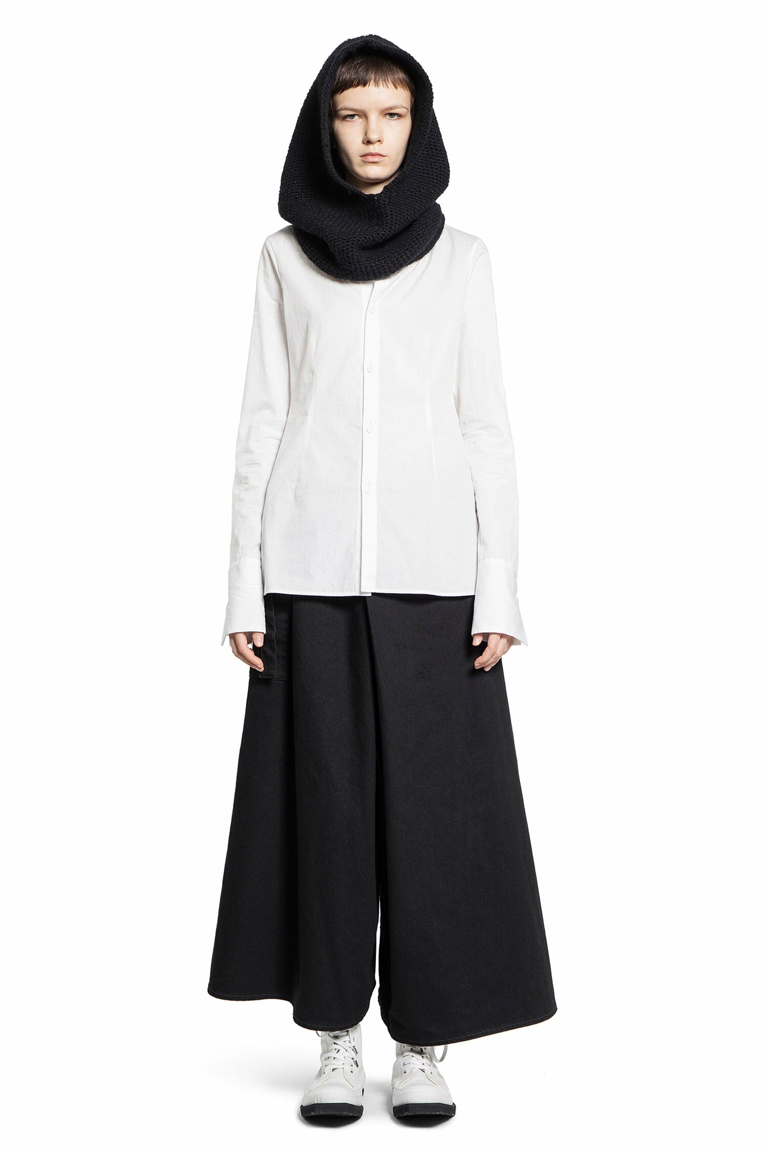 YOHJI YAMAMOTO WOMAN WHITE SHIRTS