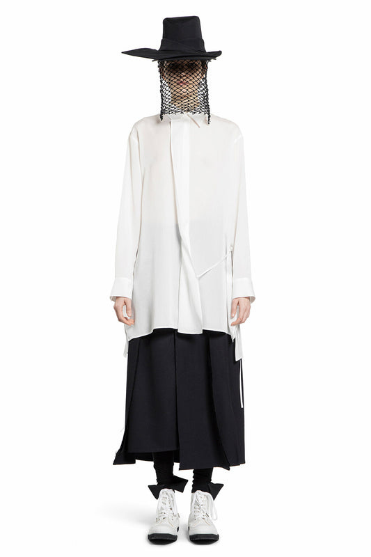 YOHJI YAMAMOTO WOMAN WHITE SHIRTS