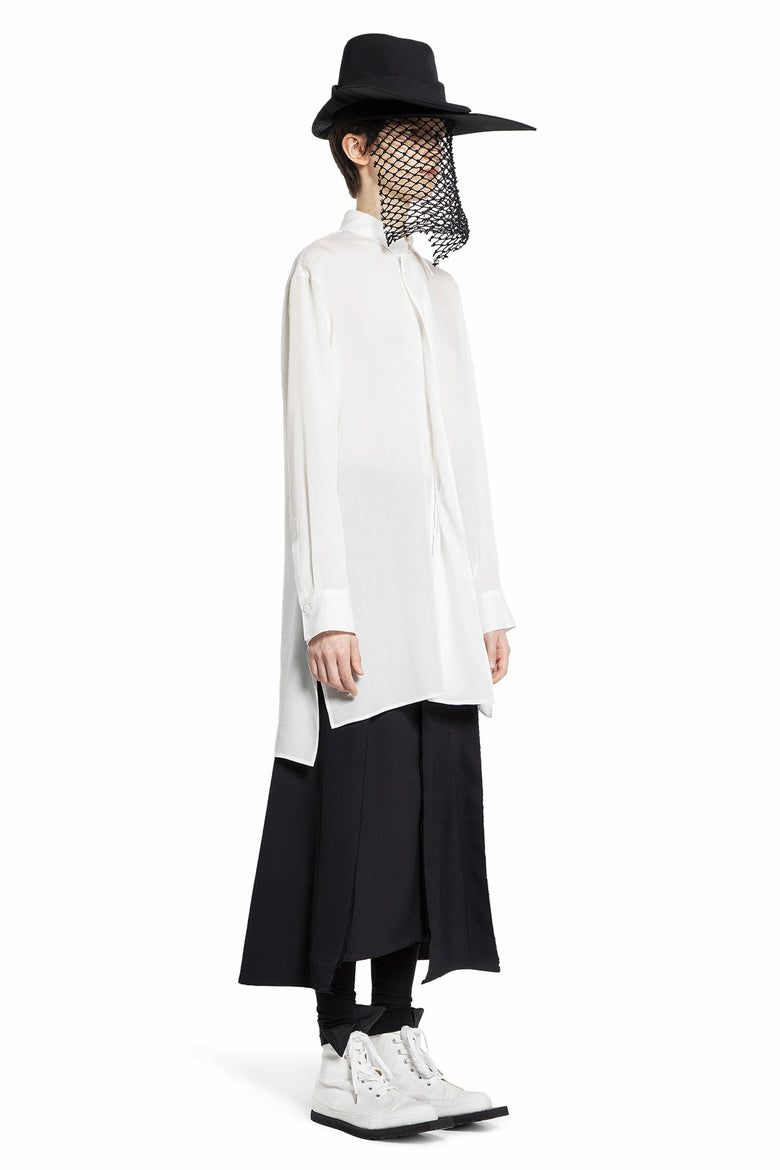 YOHJI YAMAMOTO WOMAN WHITE SHIRTS