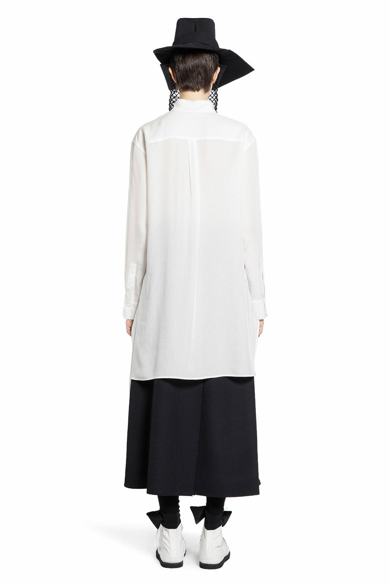 YOHJI YAMAMOTO WOMAN WHITE SHIRTS