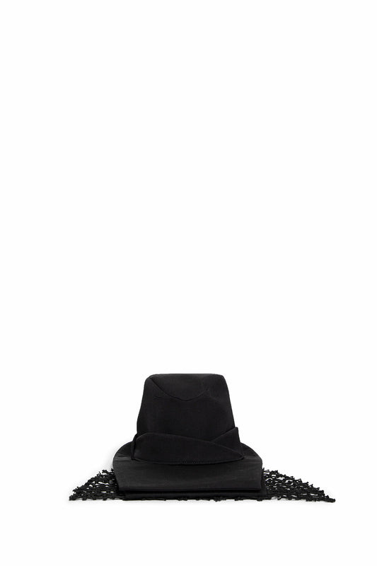 YOHJI YAMAMOTO WOMAN BLACK HATS