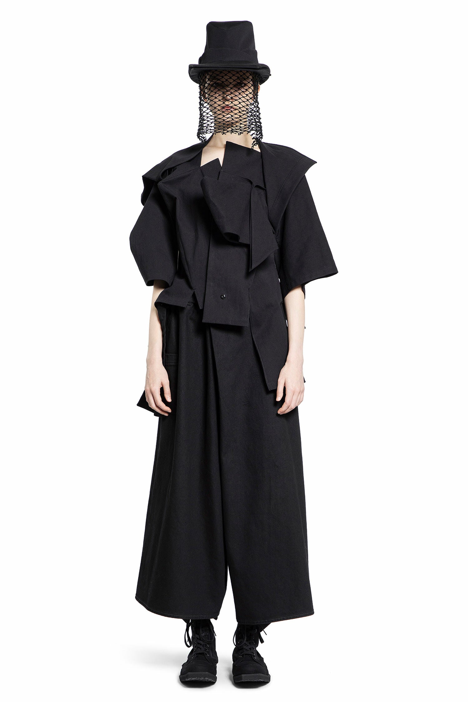 YOHJI YAMAMOTO WOMAN BLACK JACKETS