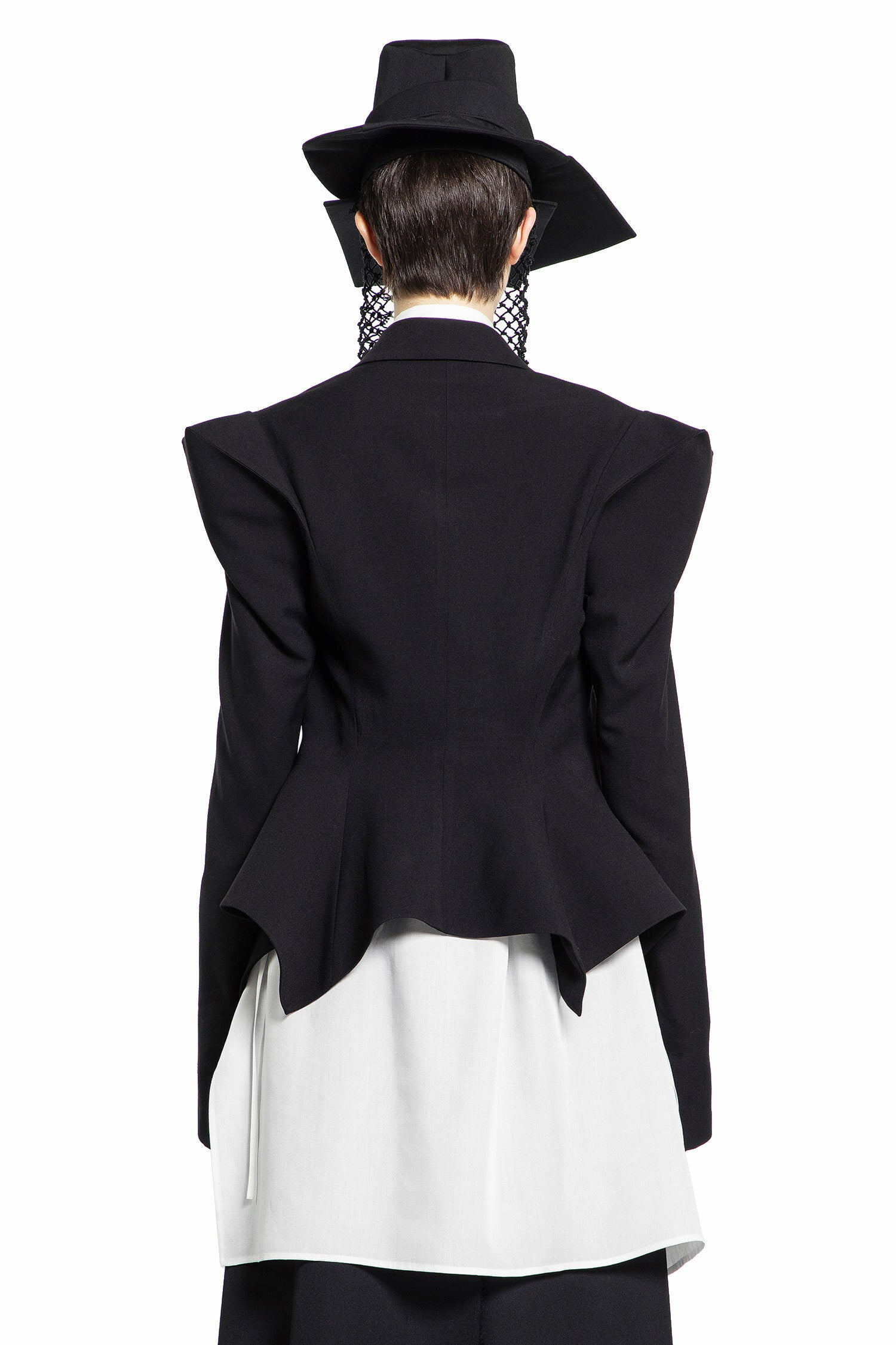 YOHJI YAMAMOTO WOMAN BLACK BLAZERS