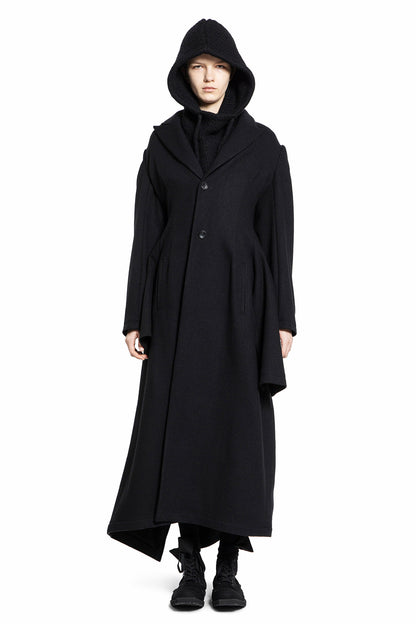 YOHJI YAMAMOTO WOMAN BLACK COATS