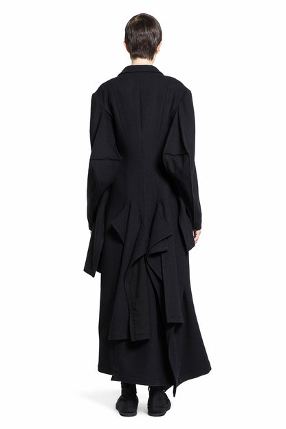 YOHJI YAMAMOTO WOMAN BLACK COATS