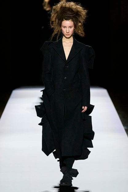 YOHJI YAMAMOTO WOMAN BLACK COATS