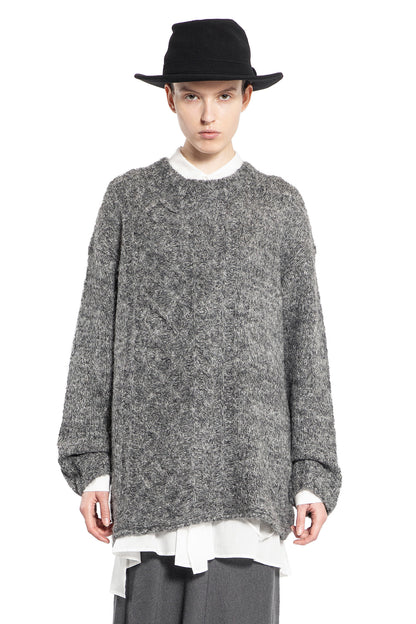 Antonioli YOHJI YAMAMOTO WOMAN GREY KNITWEAR