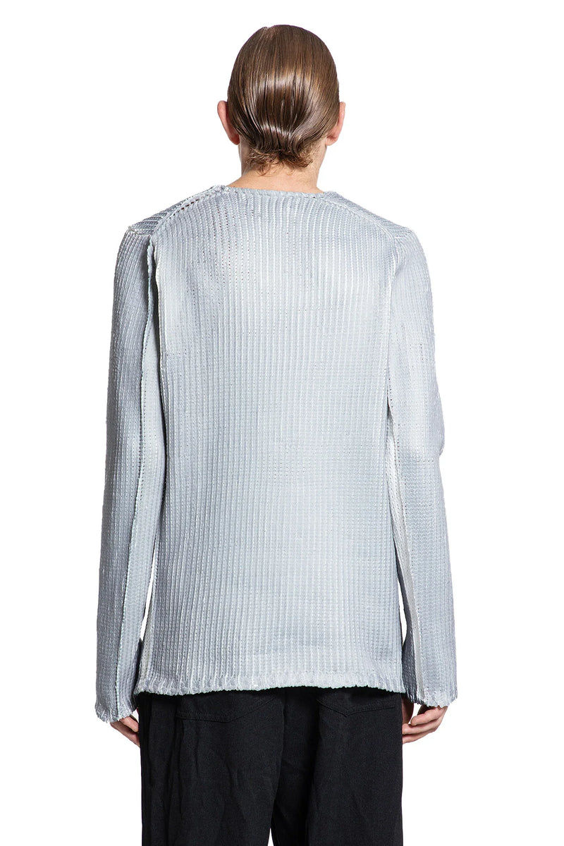 COMME DES GARCONS SHIRT MAN GREY KNITWEAR - Antonioli.eu