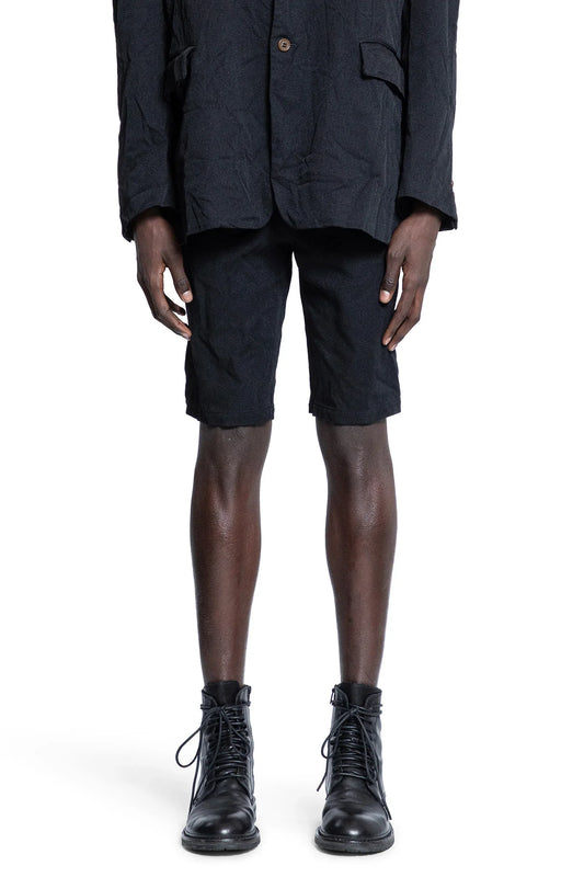 Crinkled Nylon Denim Shorts - Antonioli.eu