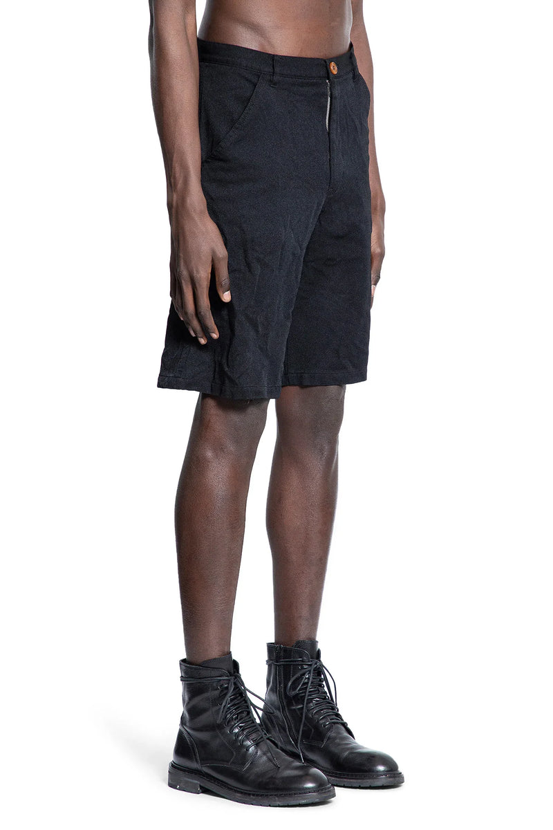 Crinkled Nylon Denim Shorts - Antonioli.eu