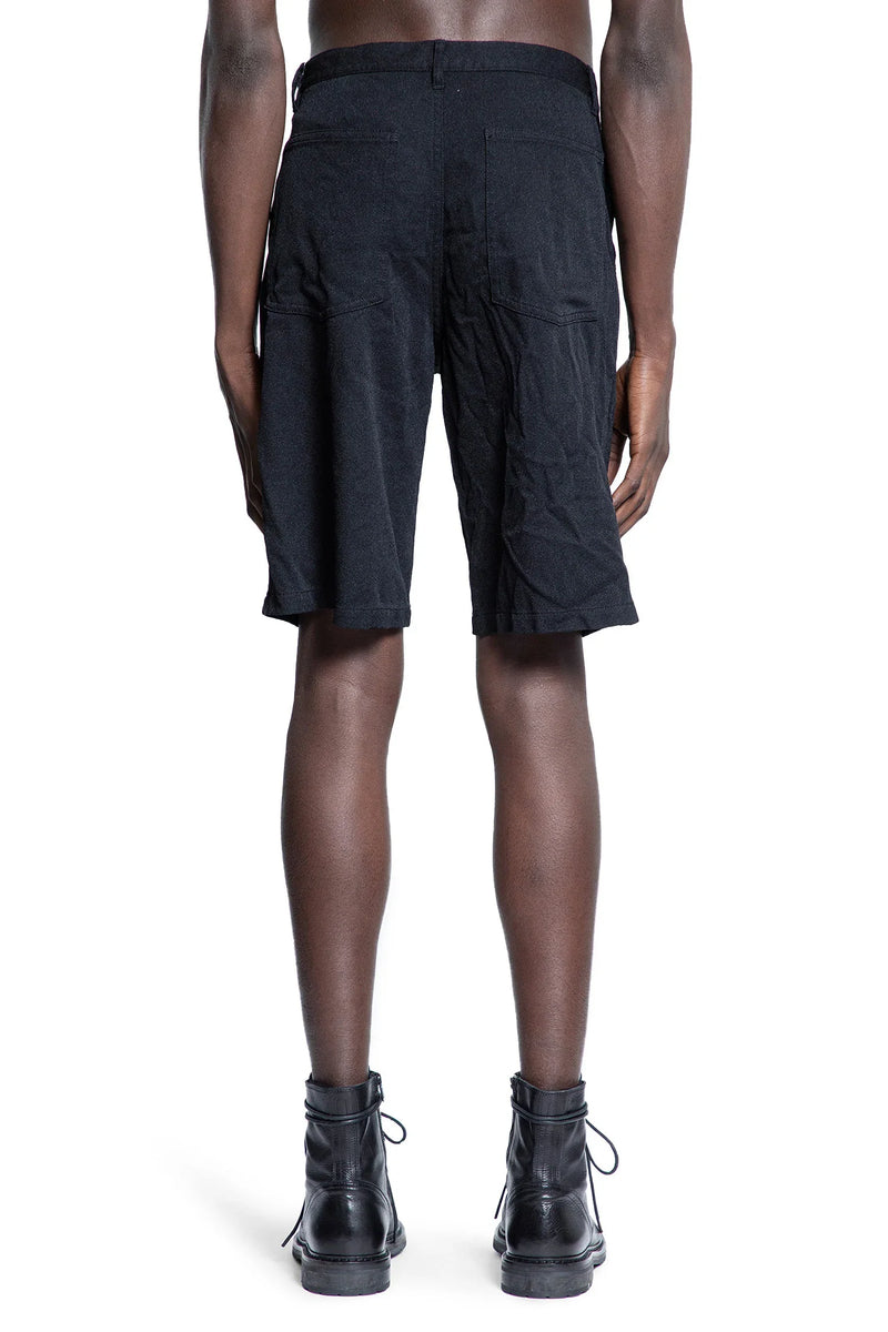 Crinkled Nylon Denim Shorts - Antonioli.eu