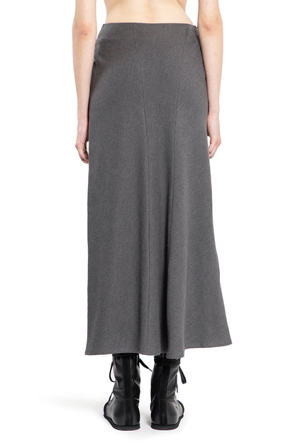 YOHJI YAMAMOTO WOMAN GREY SKIRTS