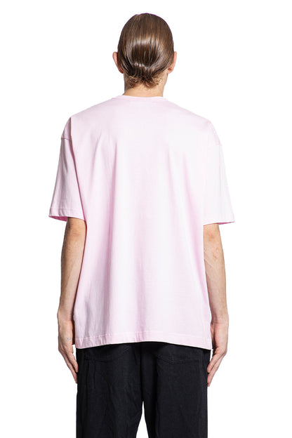 COMME DES GARCONS SHIRT MAN PINK T-SHIRTS & TANK TOPS