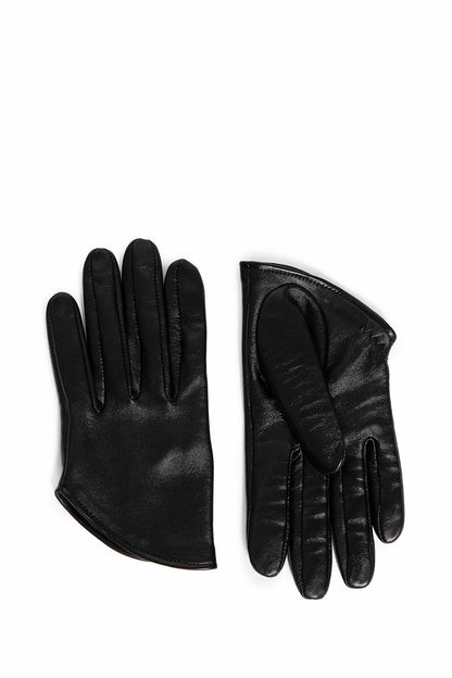 YOHJI YAMAMOTO WOMAN BLACK GLOVES