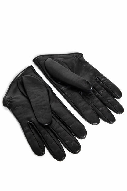 YOHJI YAMAMOTO WOMAN BLACK GLOVES