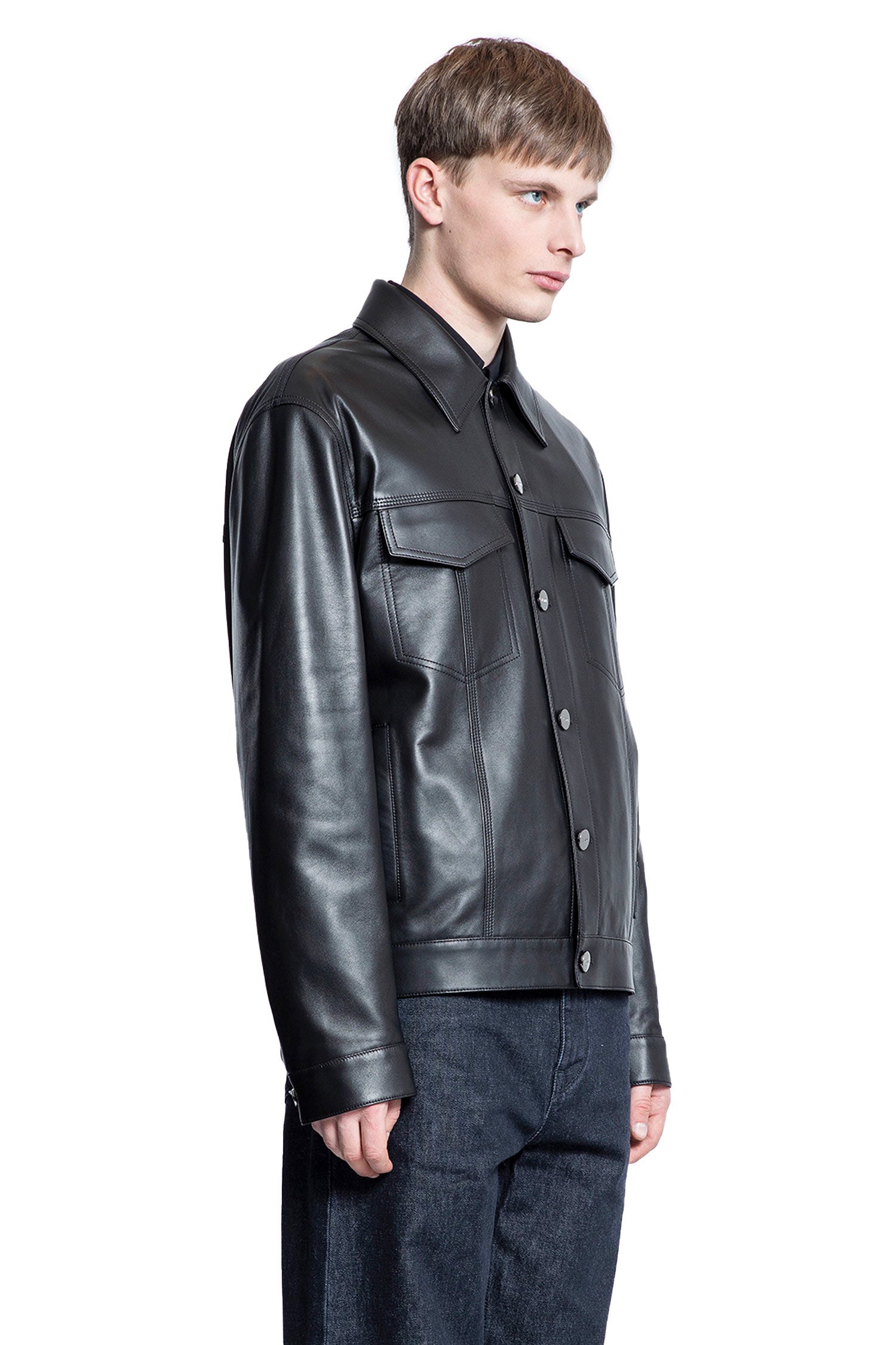 FENDI MAN BLACK JACKETS