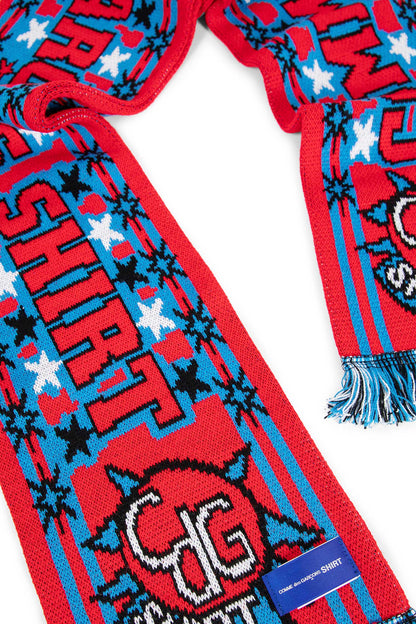 COMME DES GARCONS SHIRT MAN RED SCARVES