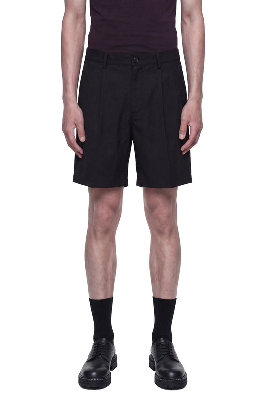 Poly Wool Drill Shorts