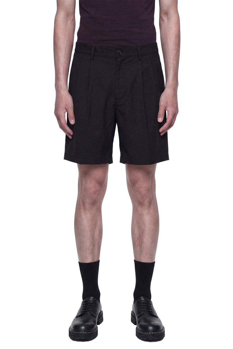 Poly Wool Drill Shorts