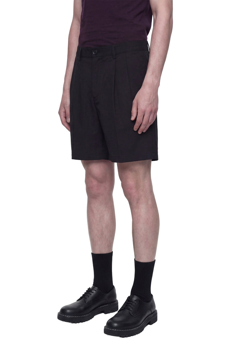 Poly Wool Drill Shorts