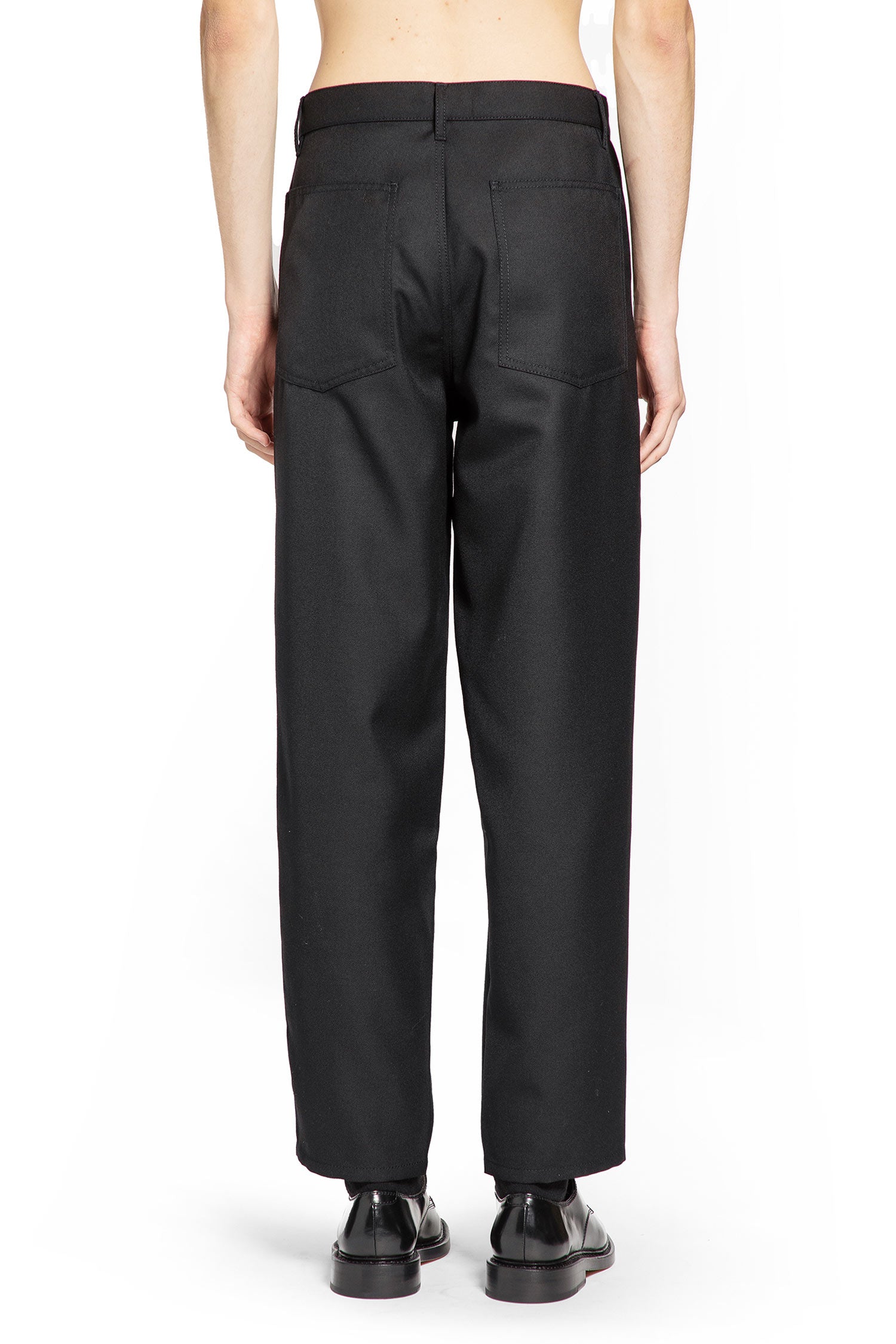 COMME DES GARCONS SHIRT MAN BLACK TROUSERS