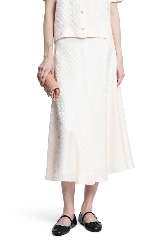 FF Checkerboard Silk Skirt - Antonioli.eu