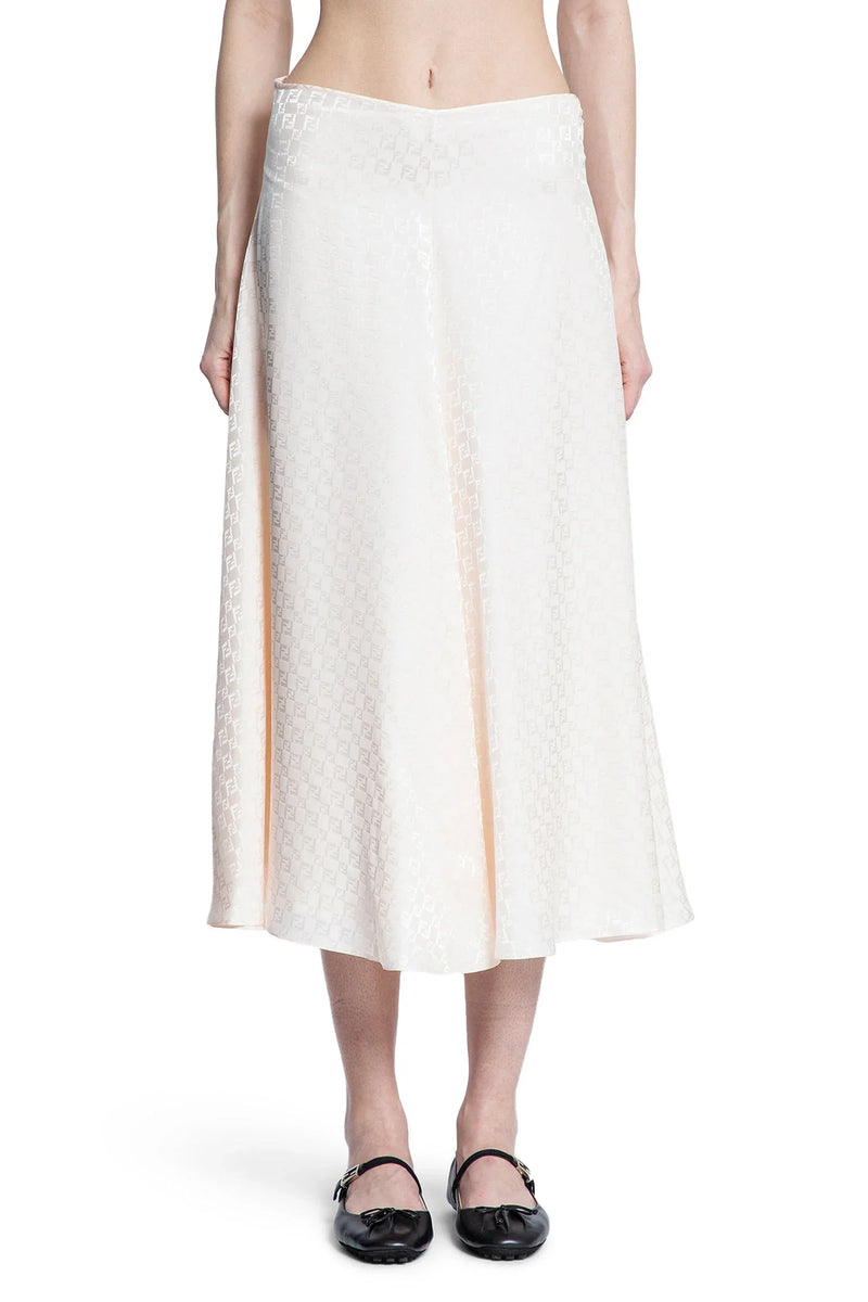 FF Checkerboard Silk Skirt - Antonioli.eu