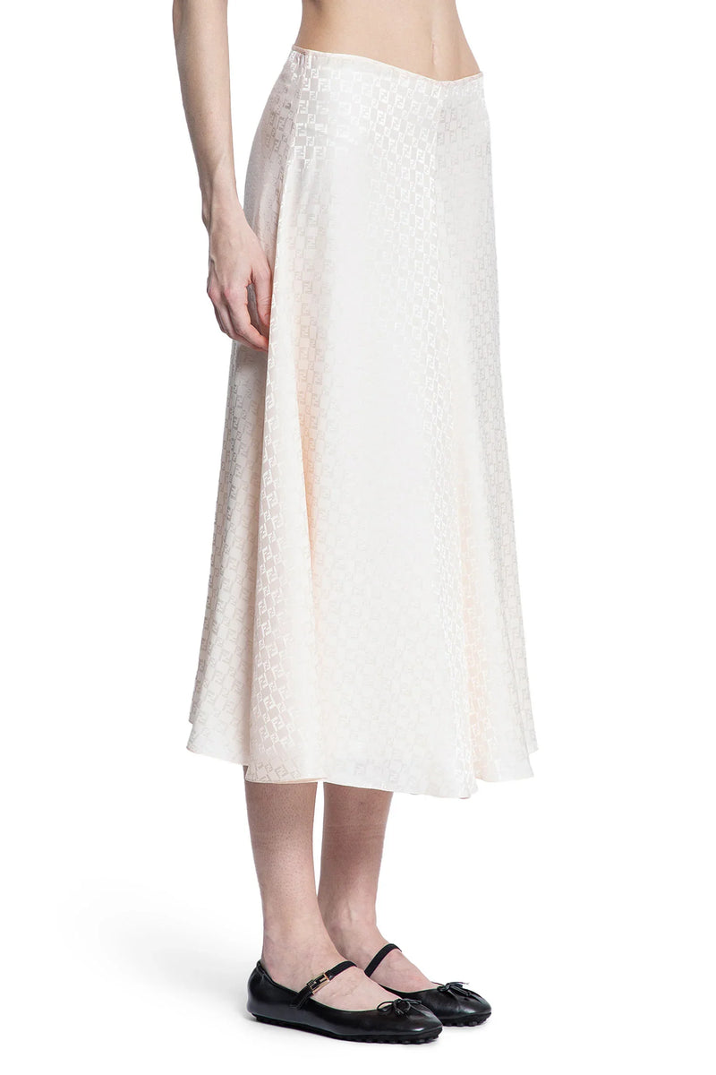 FF Checkerboard Silk Skirt - Antonioli.eu