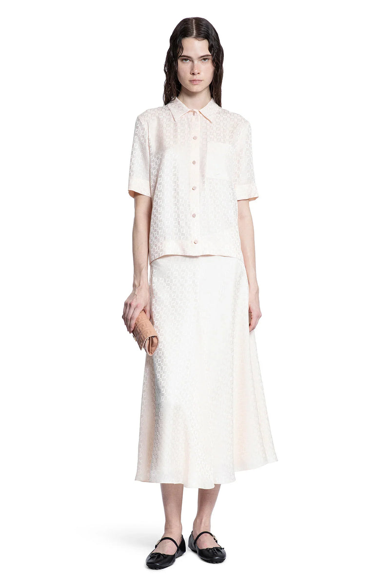 FF Checkerboard Silk Skirt - Antonioli.eu