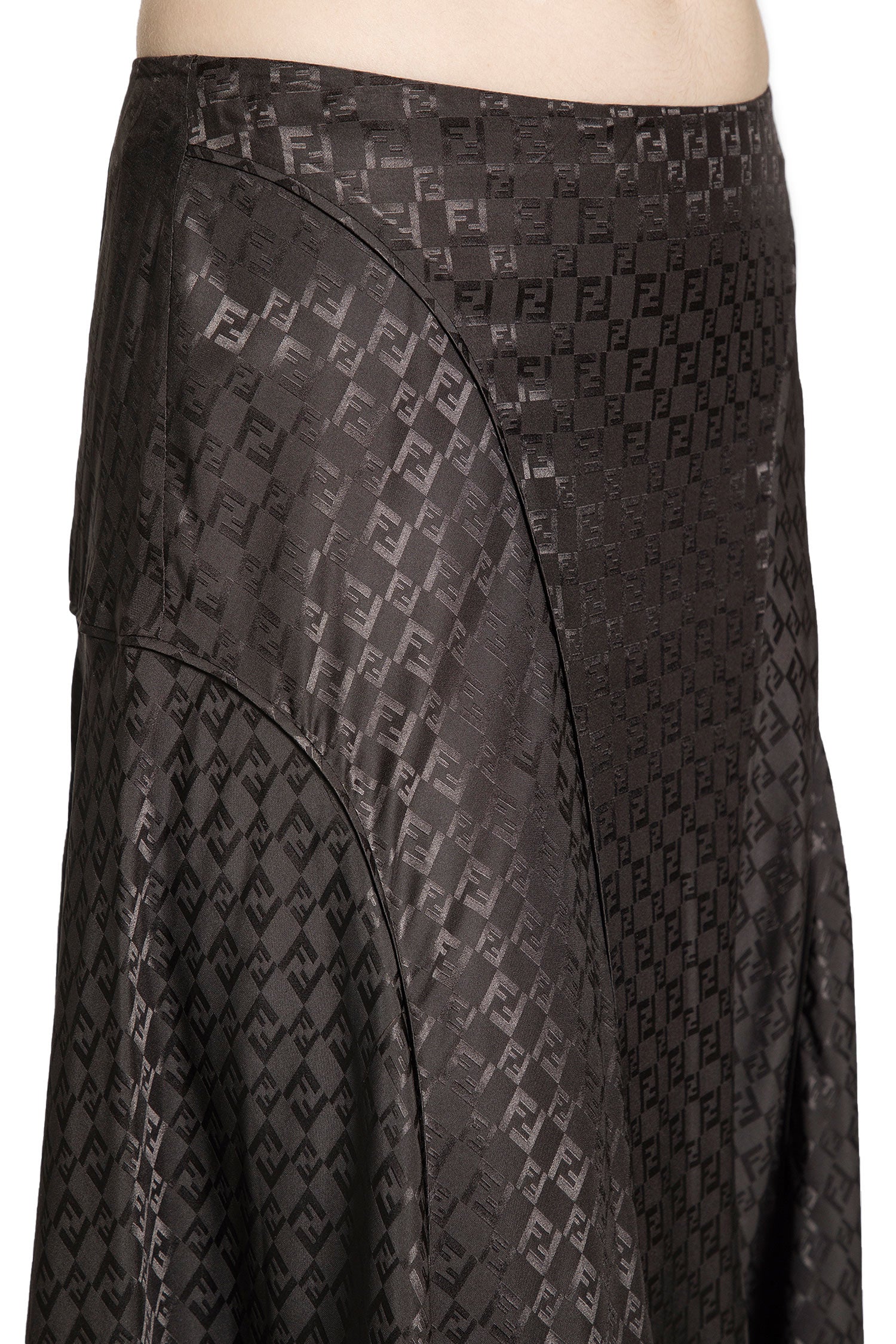 FF Silk Midi Skirt