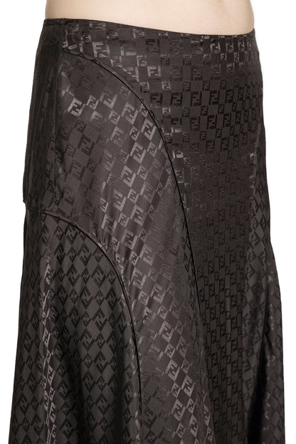 FF Silk Midi Skirt