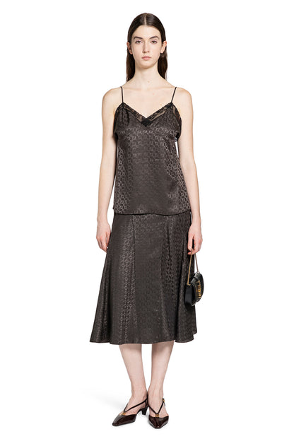 FF Silk Midi Skirt