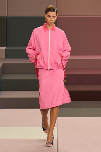 Technical Viscose Skirt