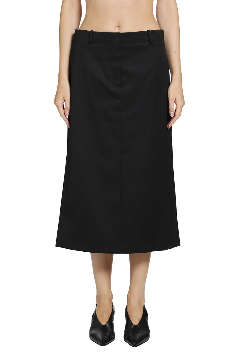FENDI Grain De Poudre Midi Skirt woman