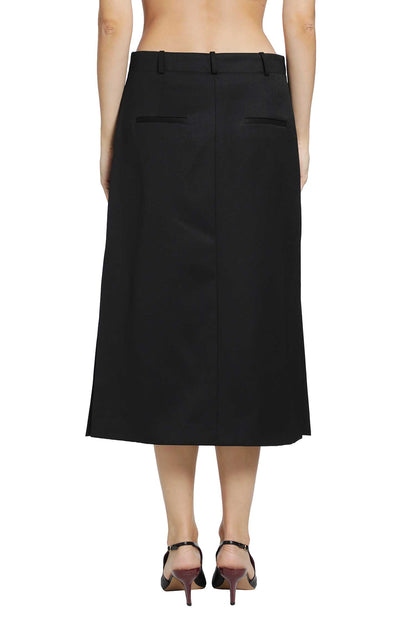 Grain De Poudre Midi Skirt