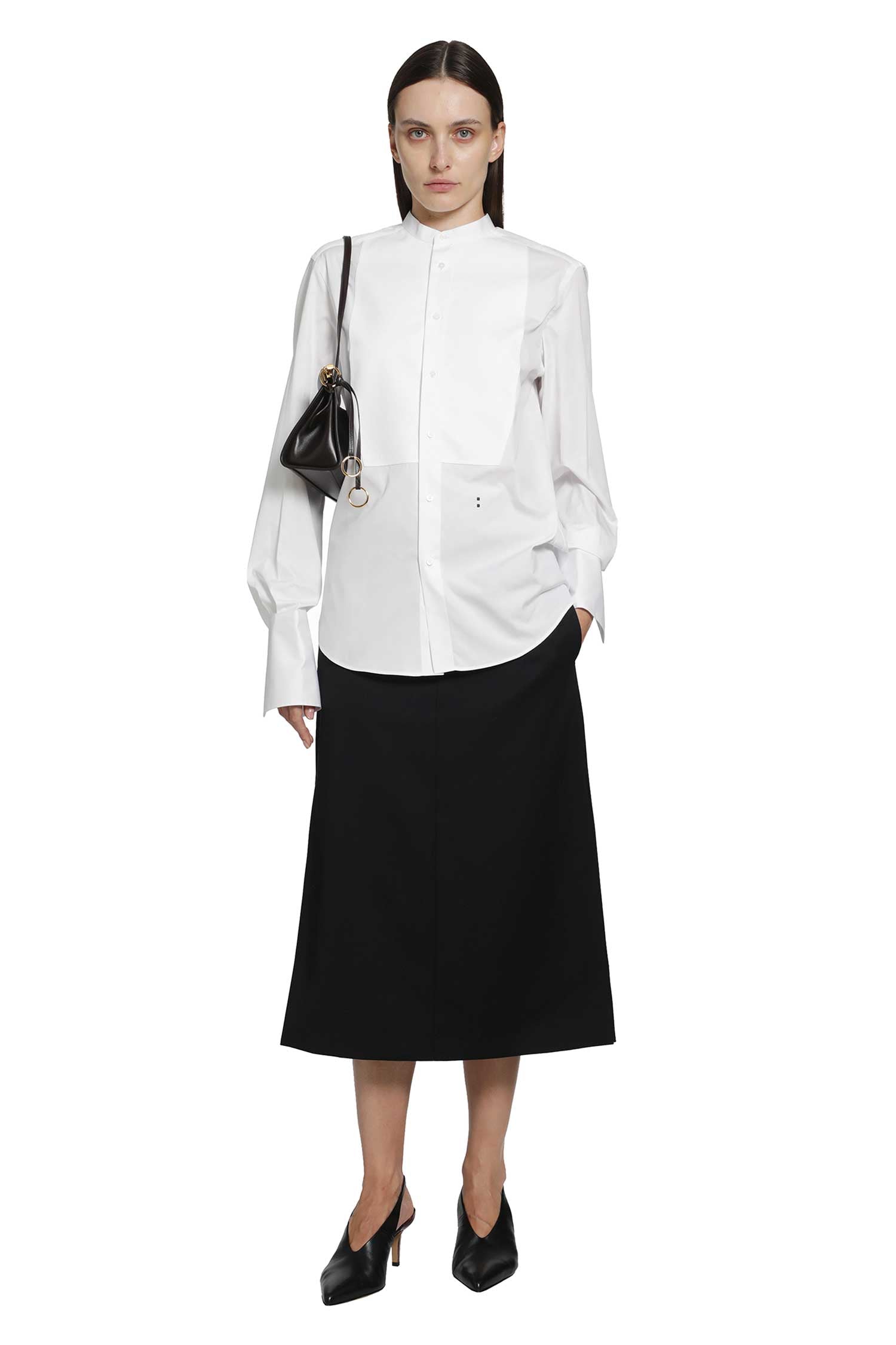 Grain De Poudre Midi Skirt