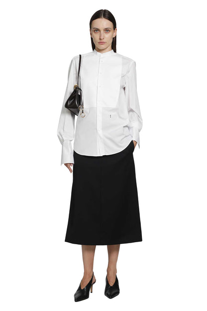 Grain De Poudre Midi Skirt