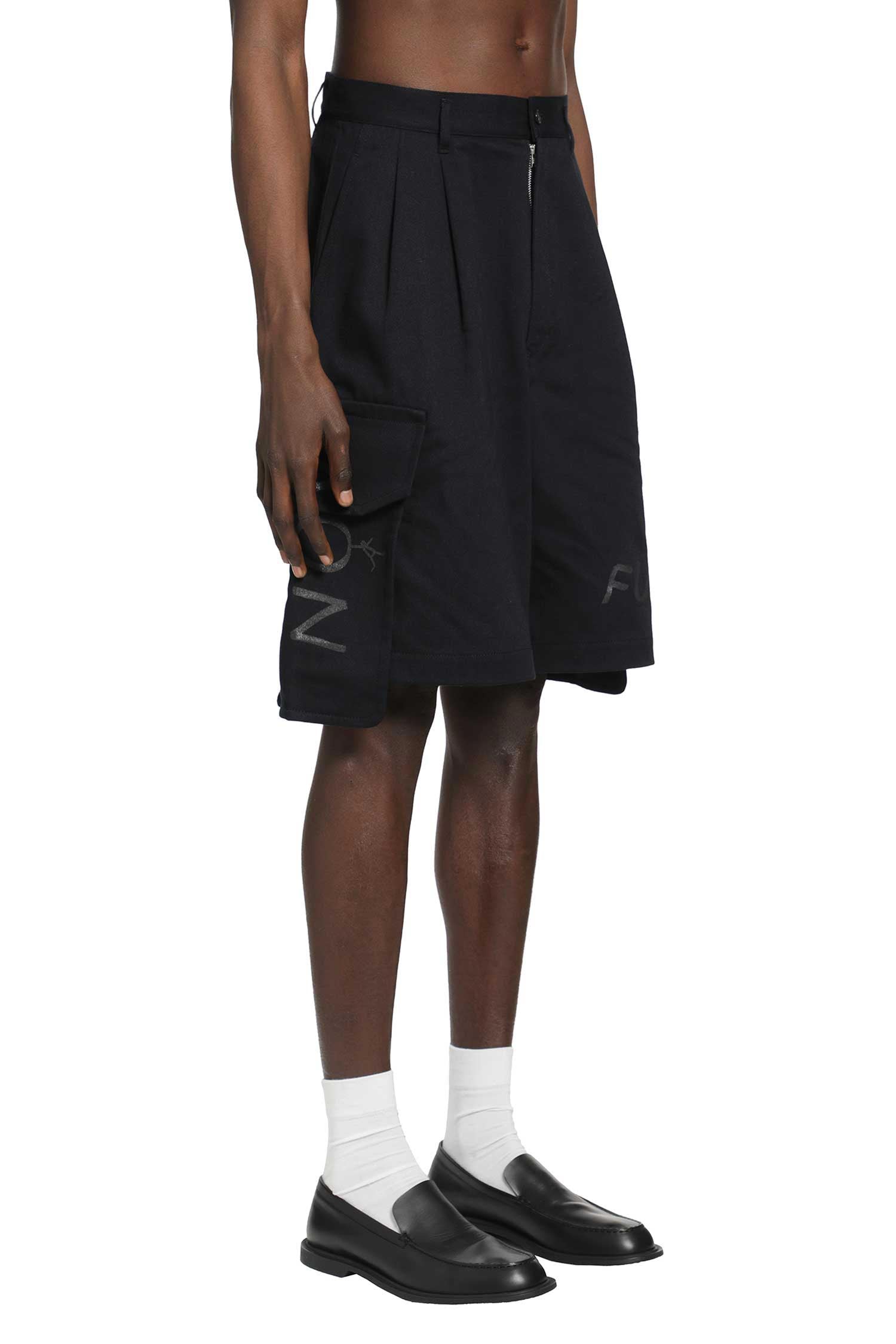 COMME DES GARCONS SHIRT Cotton Bermuda Shorts man