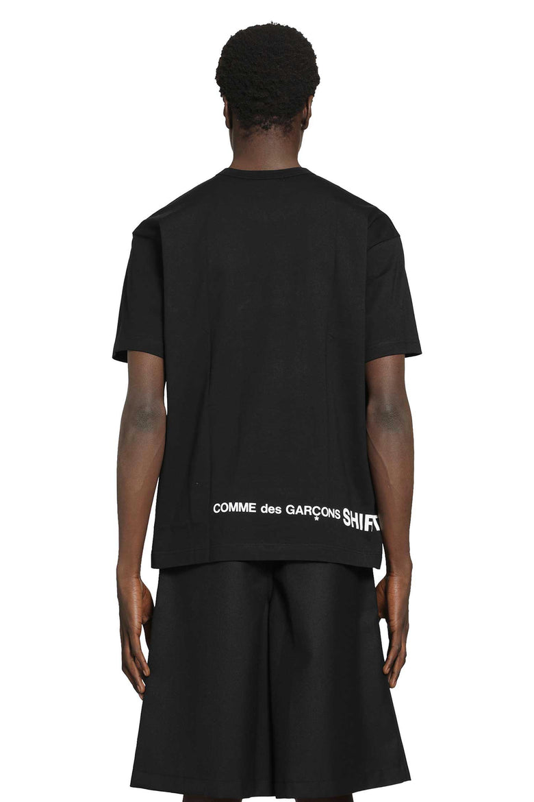 
              COMME DES GARCONS SHIRT Logo Cotton Jersey T-Shirt man
            