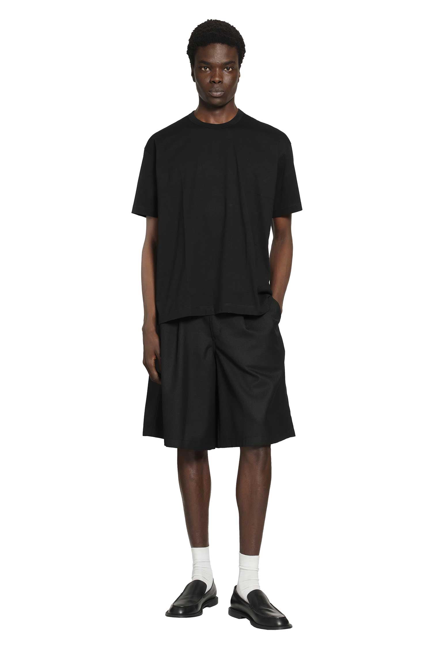 COMME DES GARCONS SHIRT Logo Cotton Jersey T-Shirt man