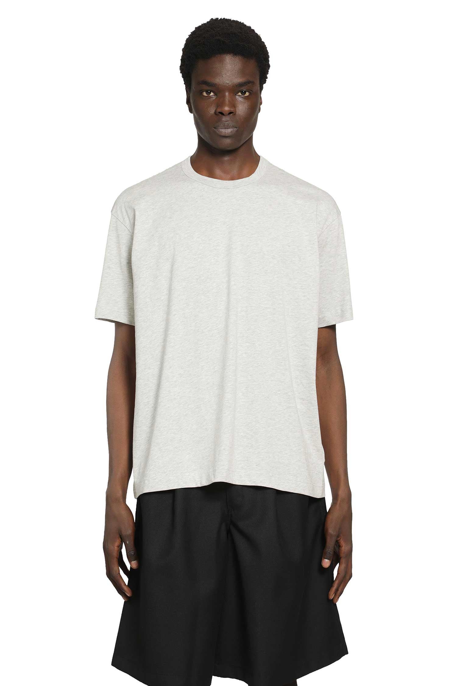 COMME DES GARCONS SHIRT Logo Cotton Jersey T-Shirt man