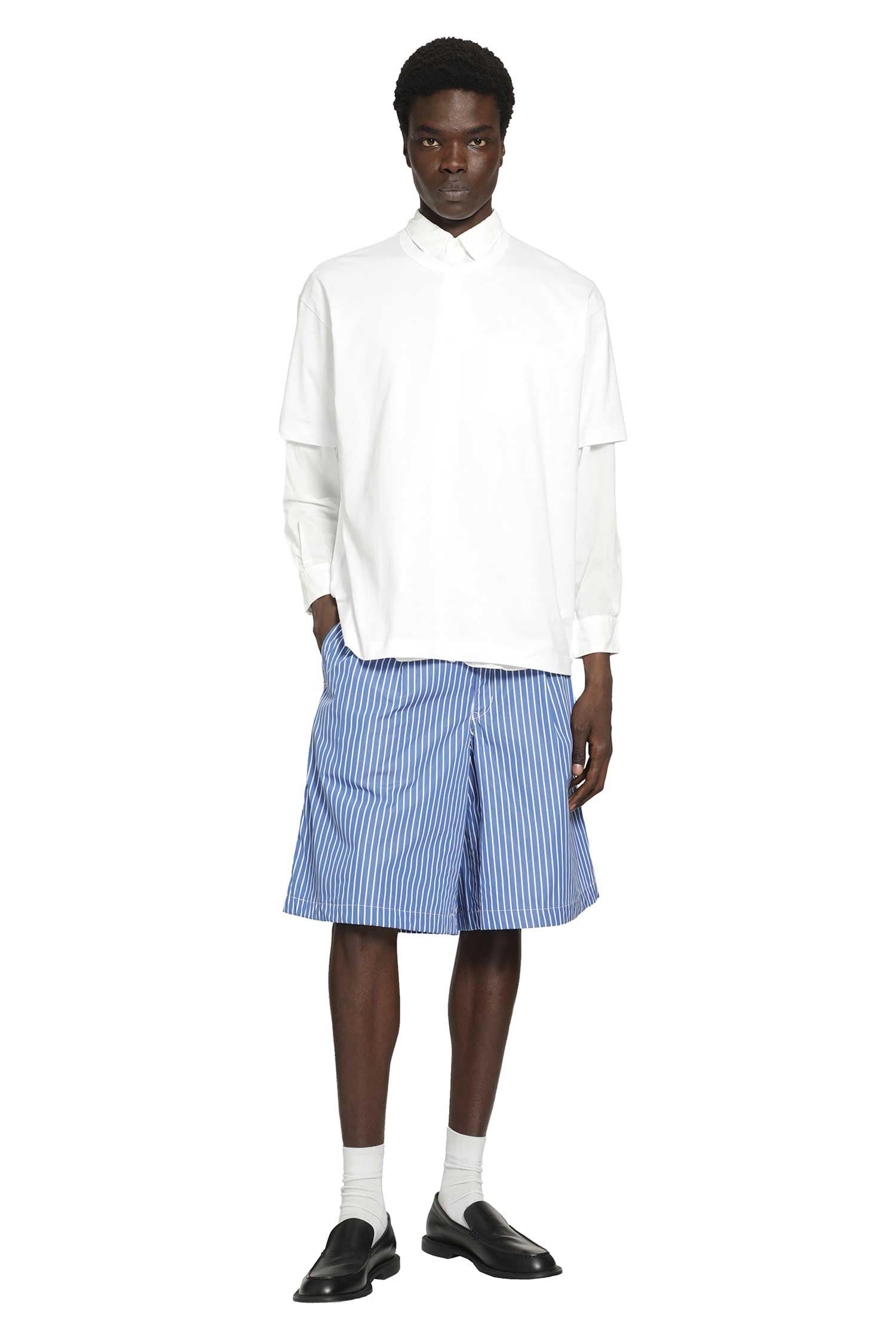 COMME DES GARCONS SHIRT Logo Cotton Jersey T-Shirt man