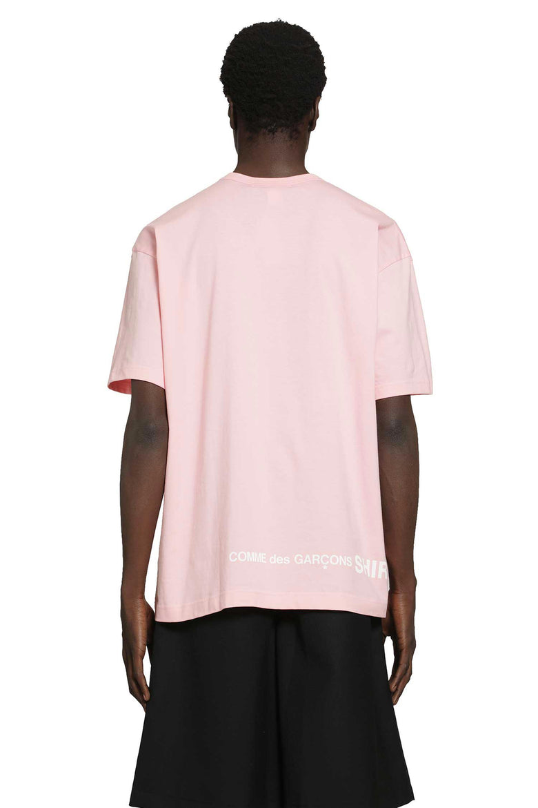 
              COMME DES GARCONS SHIRT Logo Cotton Jersey T-Shirt man
            