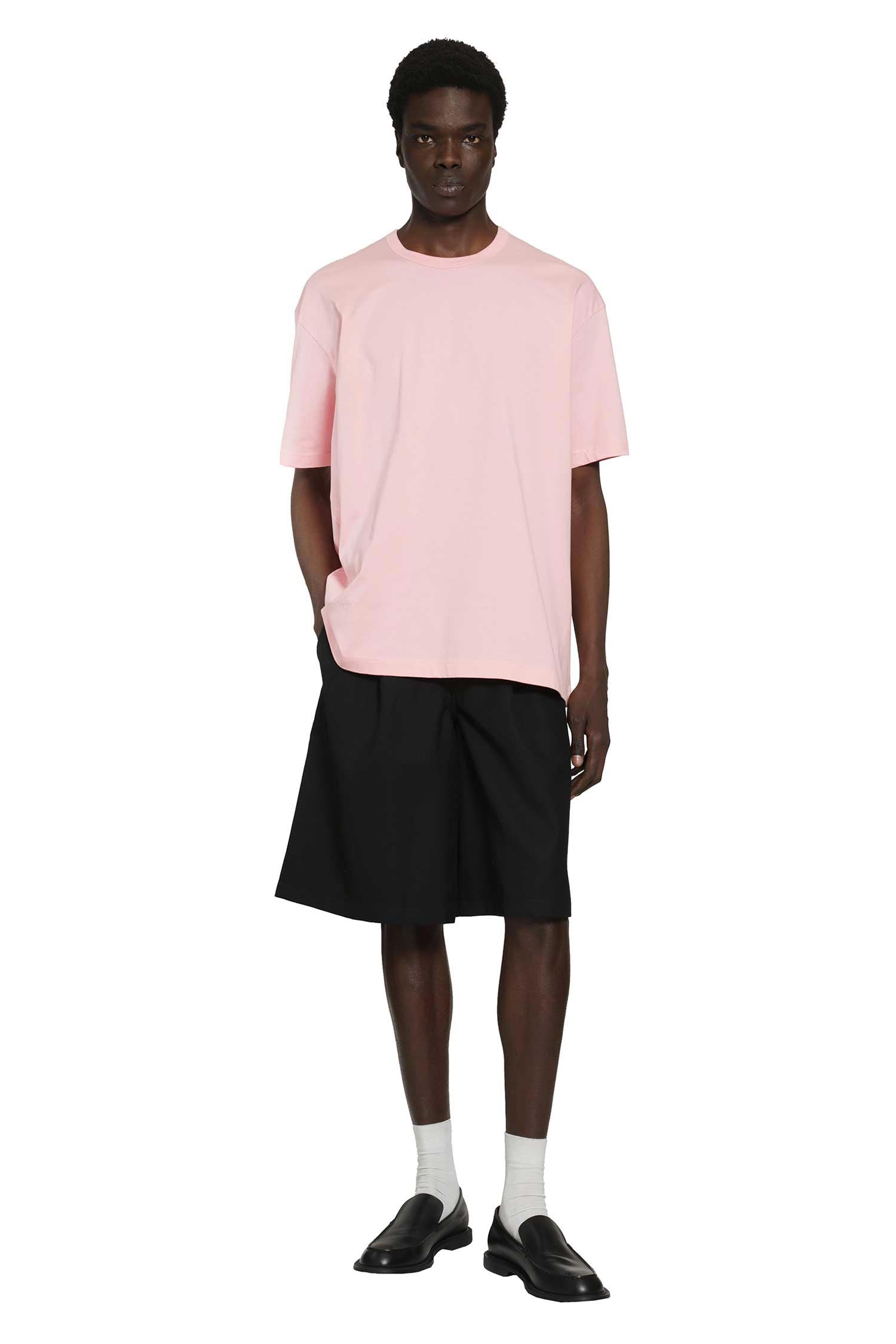 COMME DES GARCONS SHIRT Logo Cotton Jersey T-Shirt man